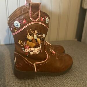 Toddler girls size 7 Spirit Cowgirl Boots